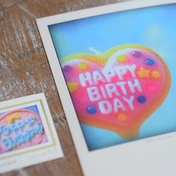 ✳︎再販✳︎Happy Birthdayのカード3枚セット 4枚目の画像