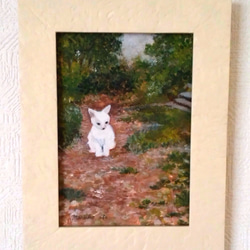 白い猫（原画） 1枚目の画像