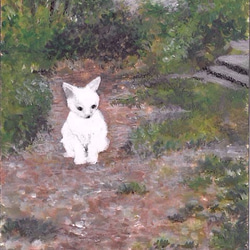 白い猫（原画） 3枚目の画像