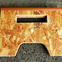 【受注製作】木製サーフボードスタンド【light color】折りたたみ式 5枚目の画像