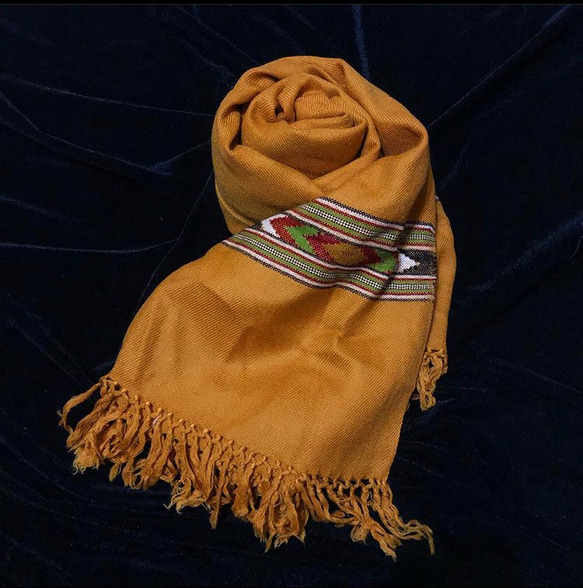 BOHOROOM | Handloom merino wool scarf 第2張的照片