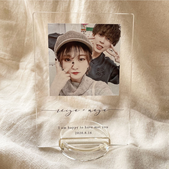 写真入りアクリルアート l ウェルカムボード【ウェディング