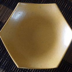 芥子の六角皿　 4枚目の画像