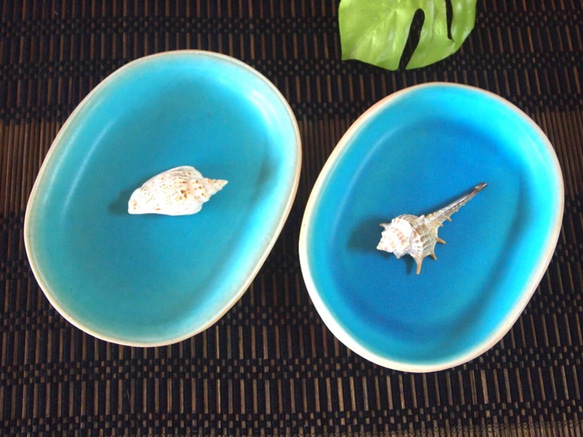 海の皿 2枚セット　 2枚目の画像