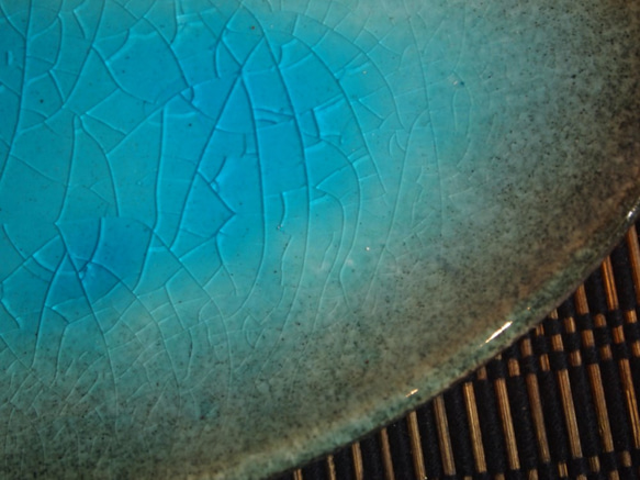 青の洞窟 楕円皿 5枚目の画像