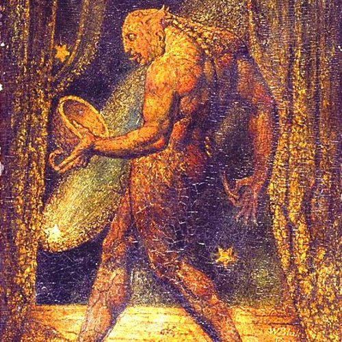ウィリアム・ブレイク ドライ Tシャツ William Blake 蚤の幽霊 T