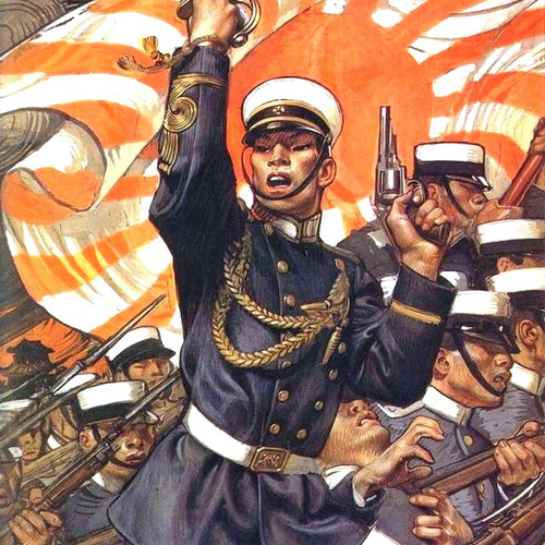J C ライエンデッカー ドライ Tシャツ Japanese soldiers J. C.