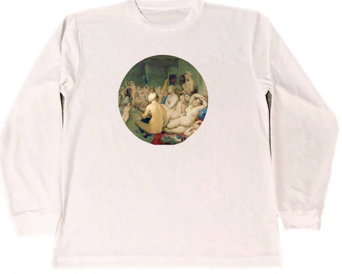 ドミニク・アングル ドライ Tシャツ 名画 絵画 アート グッズ