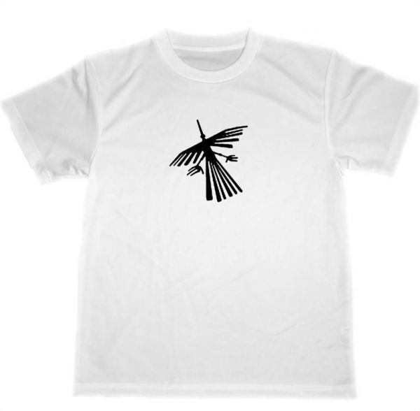 黒＋白　2枚セット　送料込　ナスカの地上絵　Tシャツ　カラー違い可