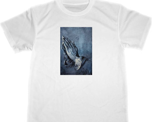 祈りの手 デューラー ドライTシャツ プレイハンズ プレイング