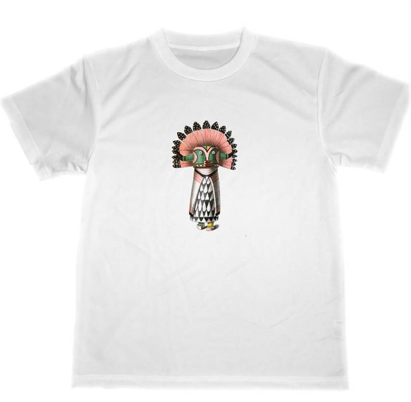 若者に人気のブランド カチナドール 2 ドライTシャツ ホピ族 インディアン ミュージシャン