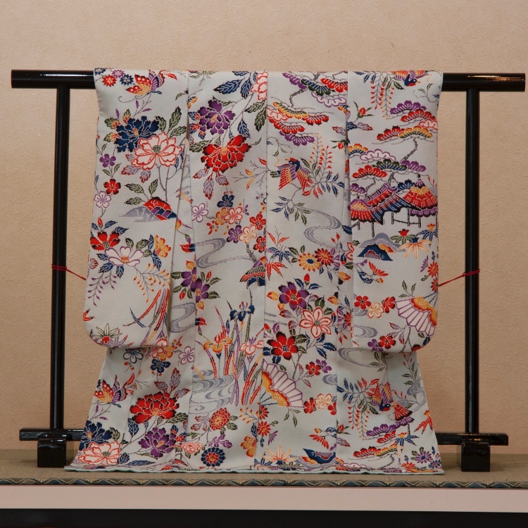 DOLL用着物_薄水花