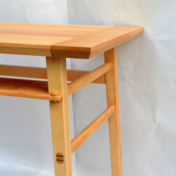 【心木】山毛櫸書桌-含筆盤（尺寸接受客製化訂製） 第2張的照片
