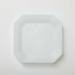 八角皿(ホワイト) 1枚目の画像