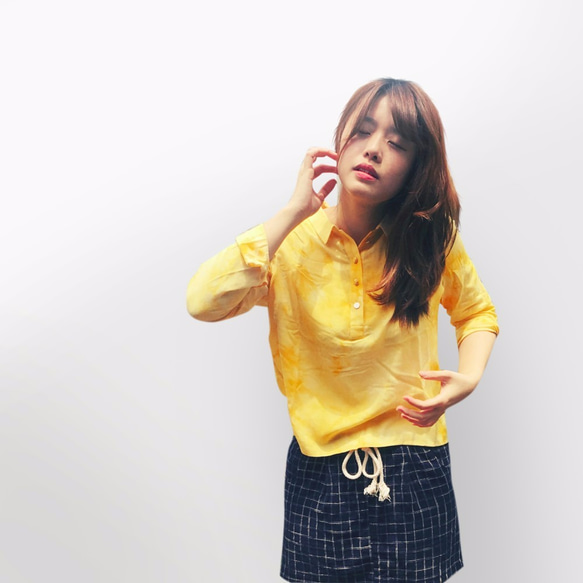 【BTN= Original】Mango Ice Blouse 1枚目の画像