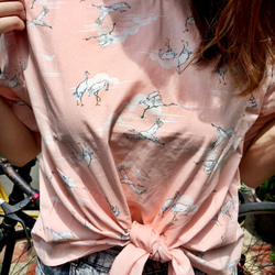 【BTN= Original】Love Birds Blouse 2枚目の画像