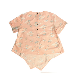 【BTN= Original】Love Birds Blouse 4枚目の画像