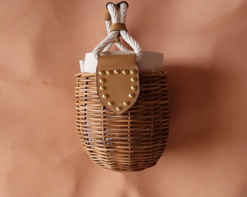 最終値下げ】 Ribbon b ヴェロニクバスケット かごバッグ ヴェロニク