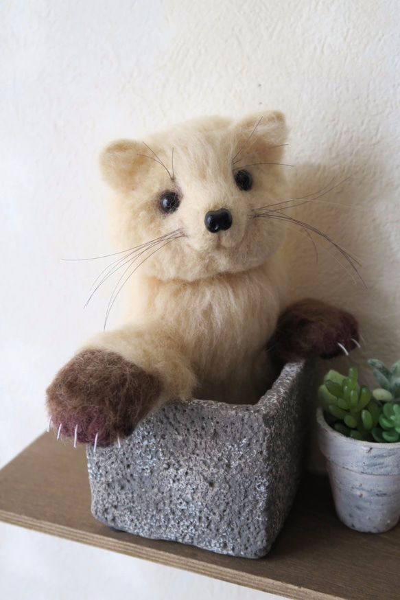 エゾクロテン* ふわふわ 羊毛フェルト 羊毛フェルト *metsä* 通販
