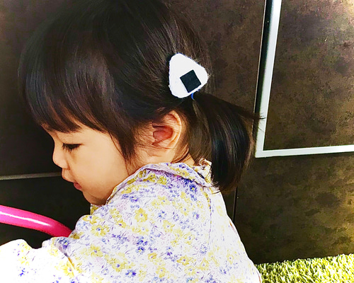 ベビー ヘアクリップ おにぎり大✩.*˚ 雑貨・その他 gaaaco 通販