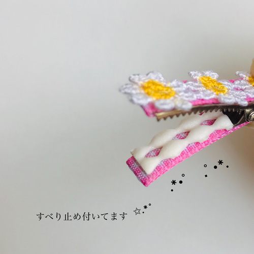 おにぎり君＆おにぎりちゃん♡オーダーメイド商品♡ベビーヘアクリップ