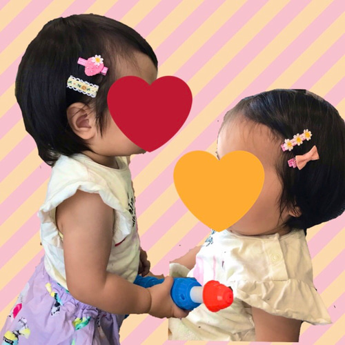 ベビー ヘアクリップ キリン✩.*˚ 雑貨・その他 gaaaco 通販 11239932