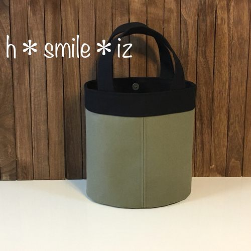 花模様シルク着物帯の2waysバケツバッグ バケツバッグ miyuki