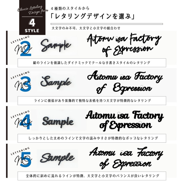 <オーダーメイド#15> レタリングレザーのチェーンとコットンパールのピアス/イヤリング 4枚目の画像