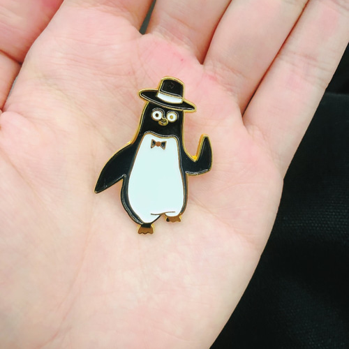 ペンギン ピンブローチ penguin Brooch｜ペンギンブローチ - hatzweb.com