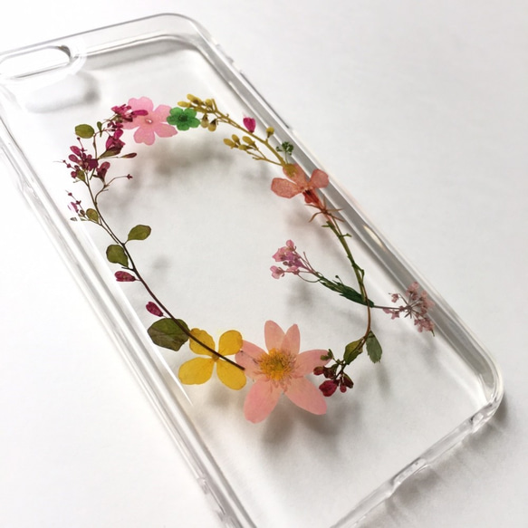 __のためのQ ::元の英語のアルファベットは花のiphoneの殻を押しました 5枚目の画像