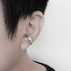 925純銀 邊際 耳骨夾 耳環 耳夾 戒指 第3張的照片
