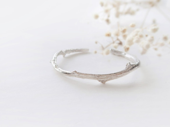 925純銀 幸運禮 樹枝 男女 手環 免費送禮包裝 第1張的照片