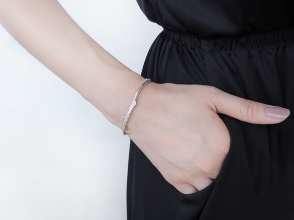 925純銀 幸運禮 樹枝 男女 手環 免費送禮包裝 第6張的照片