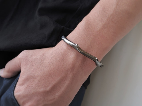 925純銀 幸運禮 樹枝 男女 手環 免費送禮包裝 第10張的照片