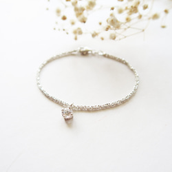 925純銀 璀璨銀河 鋯石 手鍊 免費送禮包裝 第3張的照片