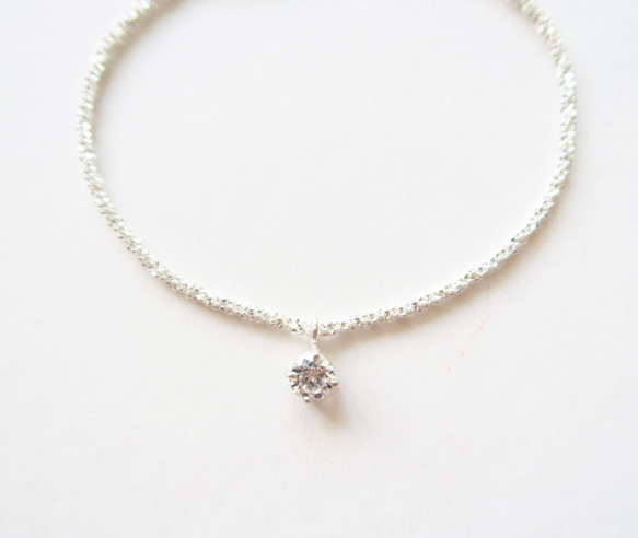 925純銀 璀璨銀河 鋯石 手鍊 免費送禮包裝 第5張的照片