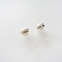 925純銀 獨家亮紋-白珍珠 耳針耳環一對 第1張的照片