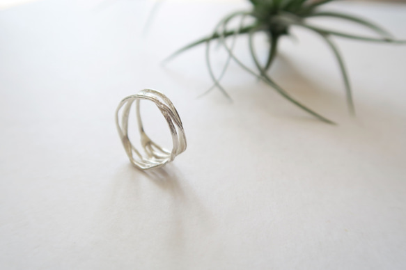 森林系 925純銀 水藤 戒指  免費送禮包裝 第1張的照片