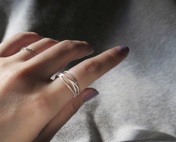 森林系 925純銀 水藤 戒指  免費送禮包裝 第7張的照片