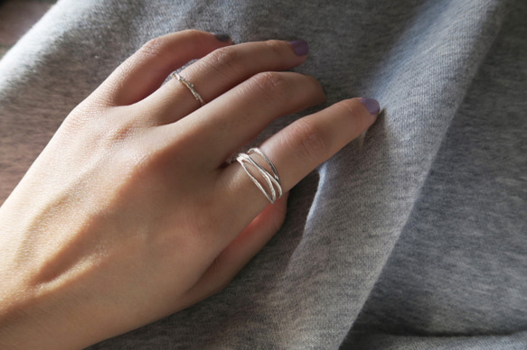 森林系 925純銀 水藤 戒指  免費送禮包裝 第8張的照片