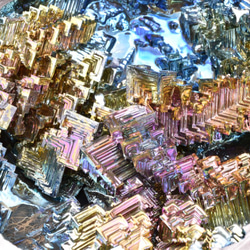 ビスマス結晶ガーデン（特大／ピンクーゴールド） 3枚目の画像