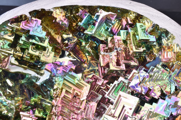 ビスマス結晶ガーデン（特大／カラフルガーデン） 3枚目の画像
