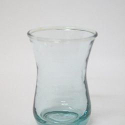 【リサイクルグラス】トルコ　85ml　モロッコ　ラムネ色　ビー玉　ミントティー　手作り 2枚目の画像