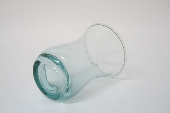【リサイクルグラス】トルコ　85ml　モロッコ　ラムネ色　ビー玉　ミントティー　手作り 4枚目の画像