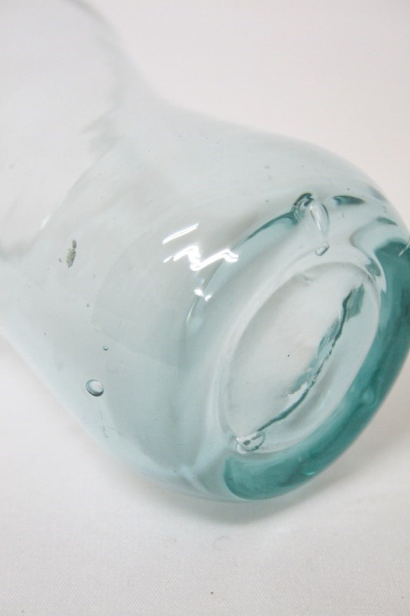 【リサイクルグラス】トルコ　85ml　モロッコ　ラムネ色　ビー玉　ミントティー　手作り 7枚目の画像