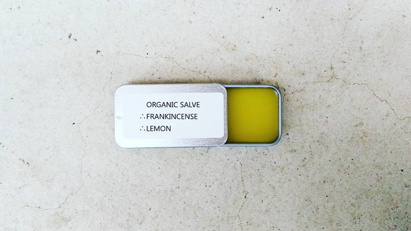 organic salve オーガニックバーム　軟膏 15g 1枚目の画像