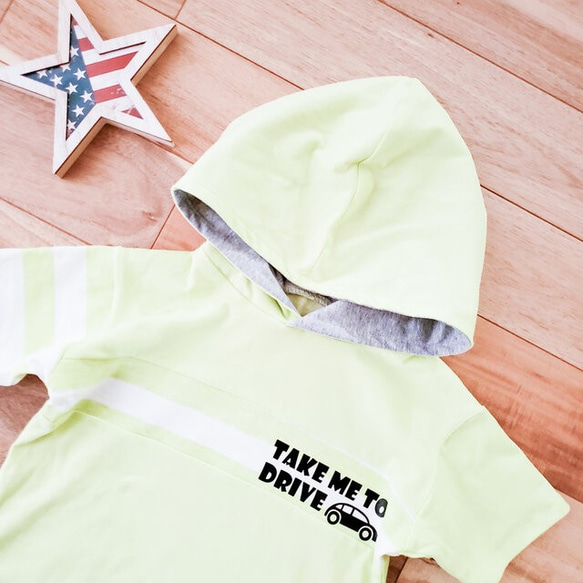 80]ライムグリーン*肩落ちラウンドプルオーバー 子供服 HIKALIT* 通販  