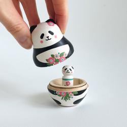 花束パンダ《親子セット》 4枚目の画像