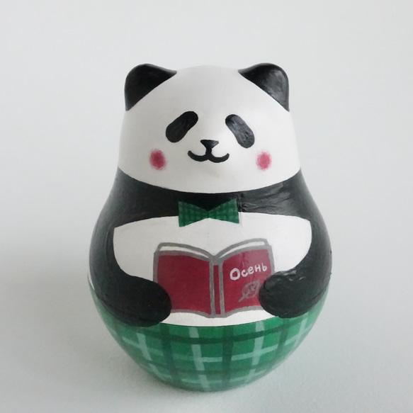 秋色パンダ《読書の秋》 8枚目の画像