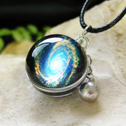 スーパーブルーの世界。美しい地球 verグリーンオパール入り